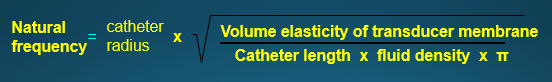 <ul><li><p>Catheter radius</p></li><li><p>Catheter length</p></li><li><p>Fluid density </p></li><li><p>Elasticity</p></li></ul><p></p>