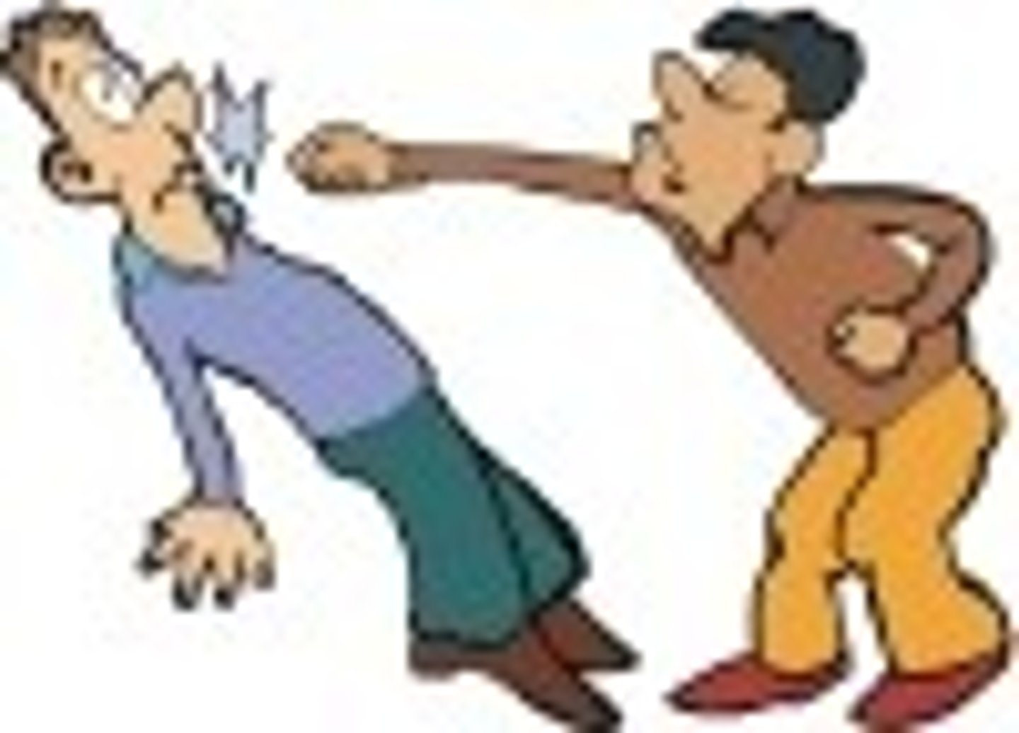 <p>to hit, to stick</p>
