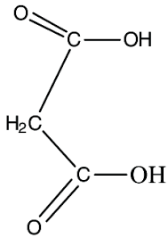 <p>acid propandioic</p>