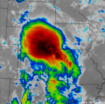 <p>This is a (multicell/singlecell term term term thunderstorm, known for its term size and term shape).</p>