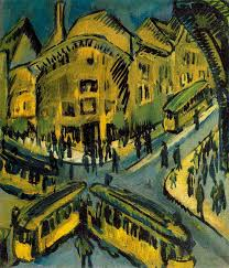 <p><strong>Ernst Ludwig Kirchner, Nollendorfplatz, 1912</strong></p>