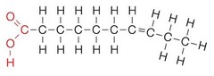<p>unsaturated with hydrogen; room for more</p>