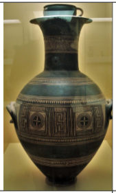 <p>Attic Early Geometric Amphora</p>