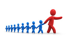 <p>(1) To show the way or go in front - Dẫn đường/dẫn đầu.</p><p>(2) To cause a result - Dẫn đến.</p><p>(3) A position of advantage - Vị trí dẫn trước.</p>