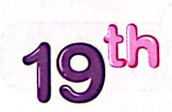 <p>19th</p>