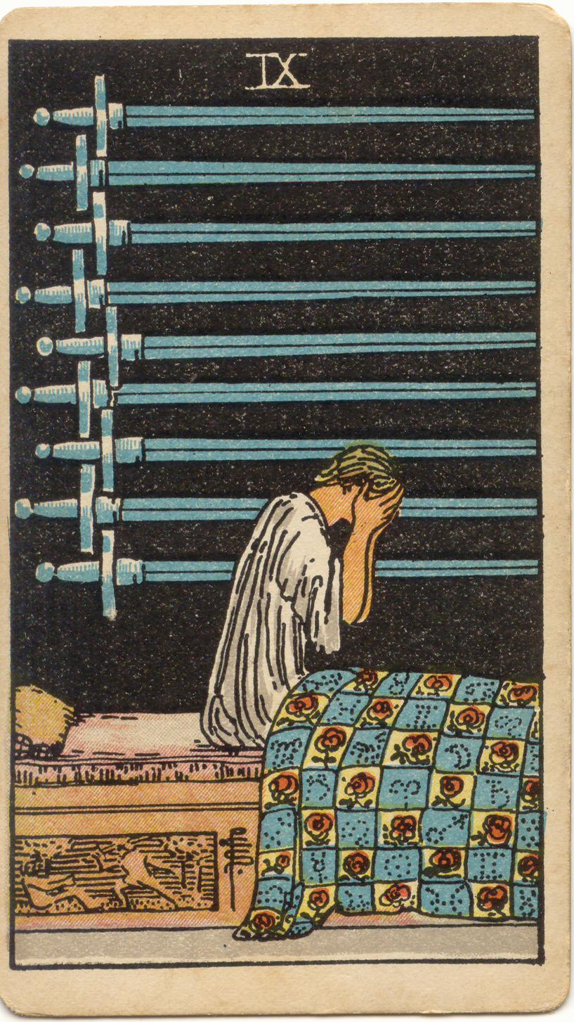 <p>Nine of Swords</p>
