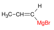 <ul><li><p>Add <span style="color: yellow;"><strong>Mg to make R-MGBr</strong></span></p></li><li><p>adds to 1°, 2°, or 3° allyl, vinyl, or aryl carbons</p></li></ul><p></p>