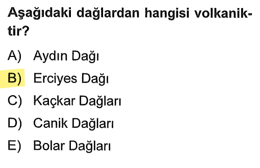 <p>Erciyes, tüf ve lav birikmesiyle oluşmuş tipik bir volkanik yapıdır.</p>