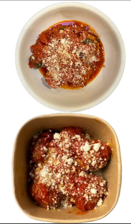 <p>6 handmade oven-roasted turkey meatballs cooked in our classic four-hour tomato sauce, parmesan, and basil</p><p>Modification options: None</p><p>Allergens: Dairy, Egg, Garlic</p>