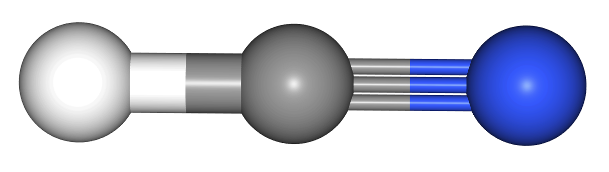<p>hydrogen cyanide</p>