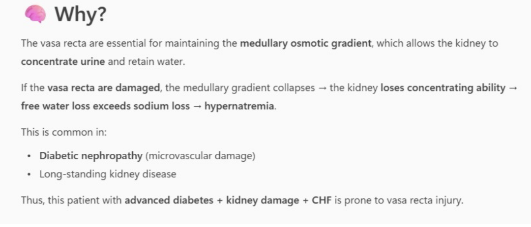 <p>A - Lesion of the Vasa Recta</p>