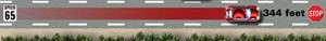 <p>344 feet</p>