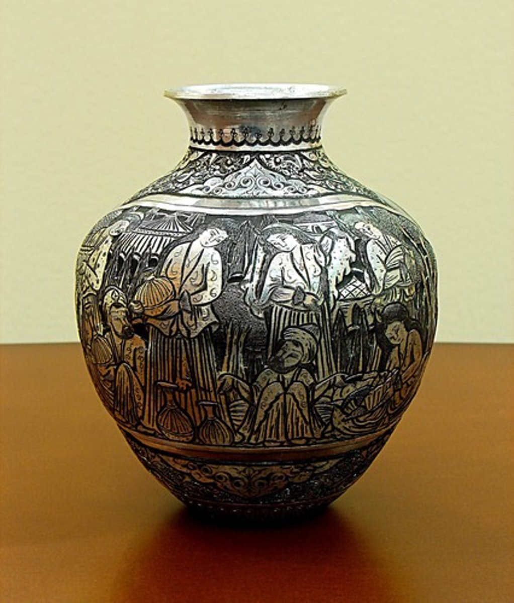 <p>βάζο</p>