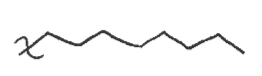 <p>alkyl group made up of 8 carbons</p>