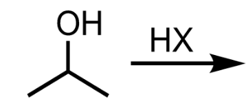 <p>2*/3* Alchol to Alkyl Halide </p>