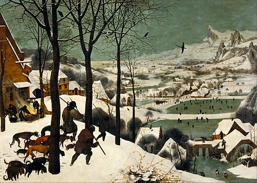 <p>Hunters in the Snow</p>
