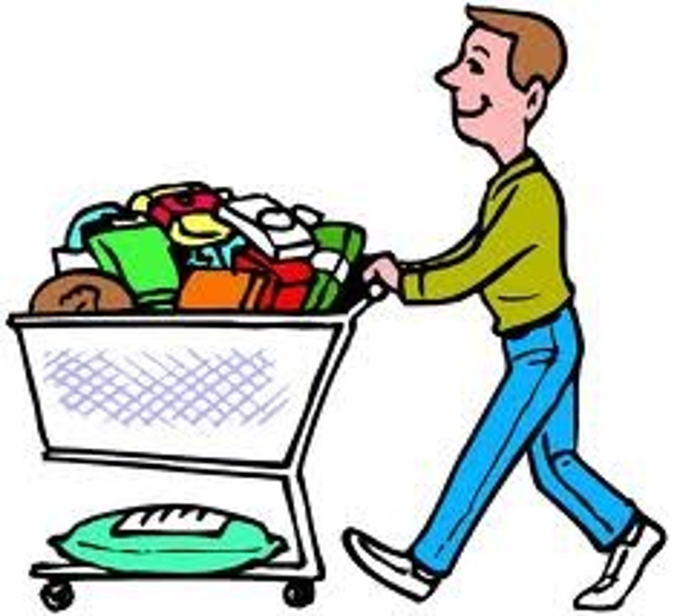 <p>to buy, I buy, you buy, he buys</p>