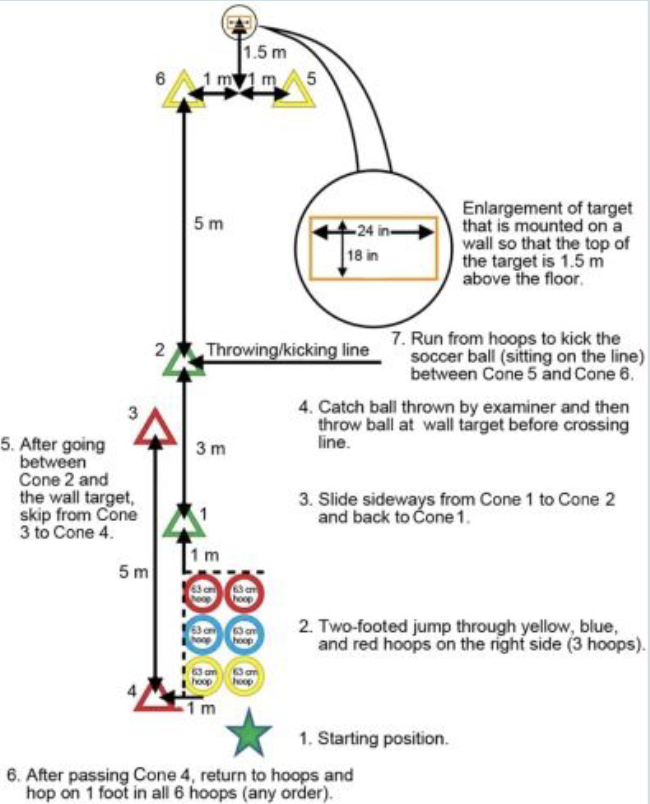 <ul><li><p>A measure of selected fundamental, complex, and combined movement skills, which are an important building block for childhood physical literacy</p></li><li><p>Includes a scoring sheet (CAMSA Score Sheet) that assesses different movement skills</p></li></ul><p></p>