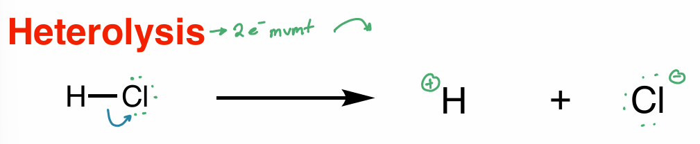 <p>2 e<sup>-</sup> movement </p>