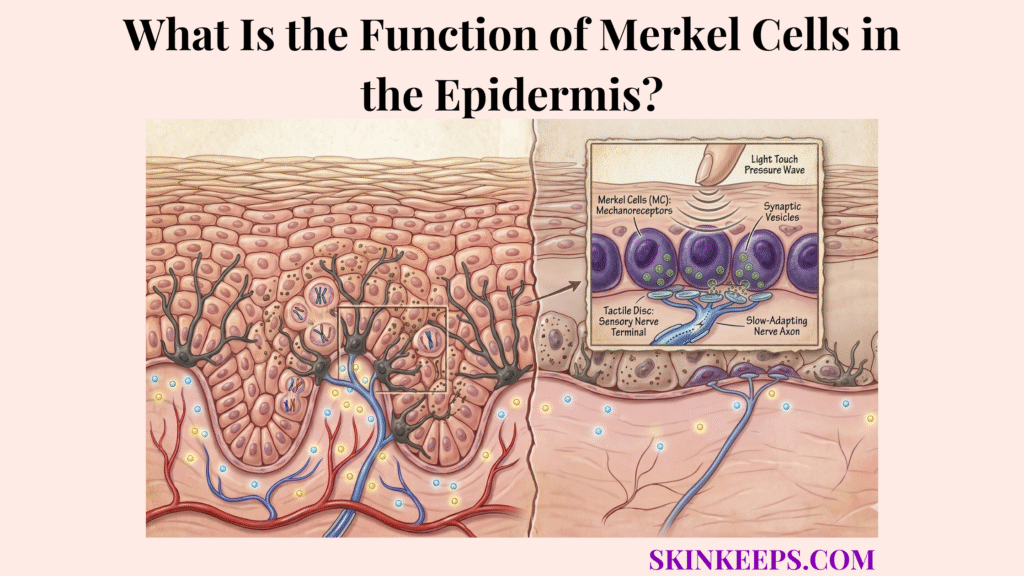 <p>Merkel (tactile) Cells</p>