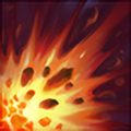 <p>Tristana's Buster Shot (R)</p>