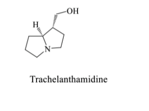 <p>show the mechanism to form this cyclic product when two black products obtain react</p>