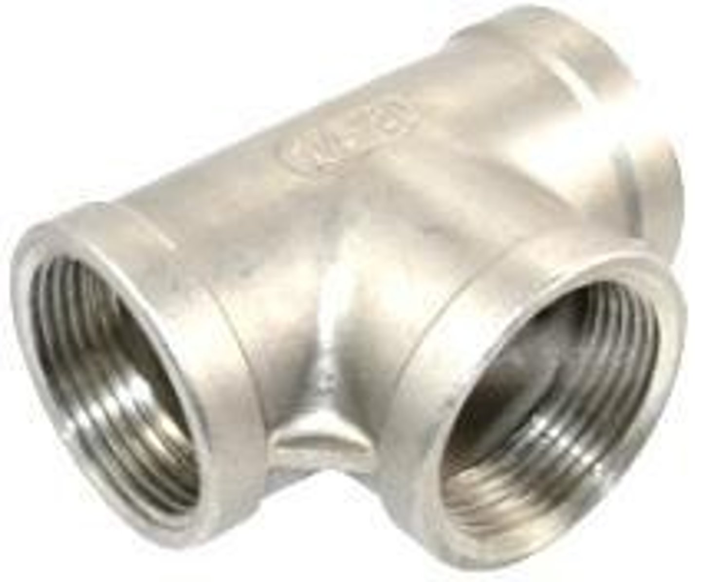 <p>A bell-end tee, which has a branch that is tapped to receive a threaded pipe or threaded pipe fitting.</p>