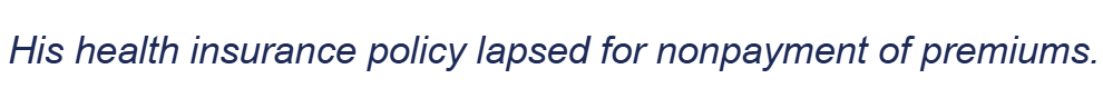 <p>lapse</p>