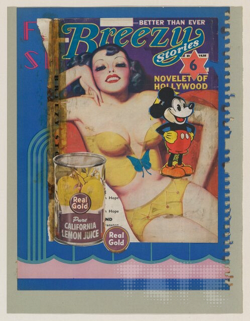<p>Eduardo Paolozzi<br>Real Gold<br>1950</p>