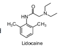 <p>Lidocaine? </p>
