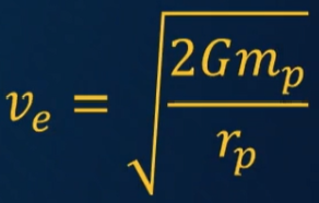 <p><span style="background-color: transparent;">the lowest velocity an object must have to escape the gravitational pull of a planet. It is independent of the mass of the object.</span></p>