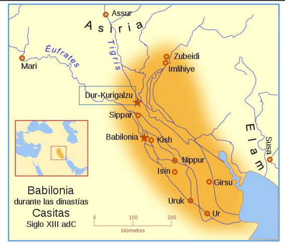 <p>LA BABILONIA CASITA (1595-1155 –ó 1026-)</p><p></p>