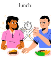 <p>lunch</p>