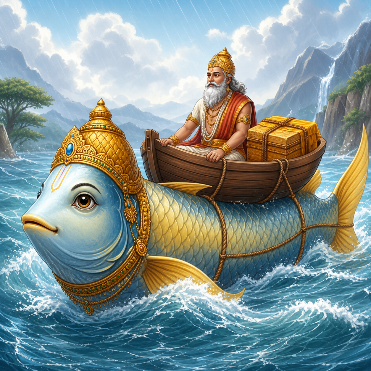 <p>Matsya (The Fish)</p>