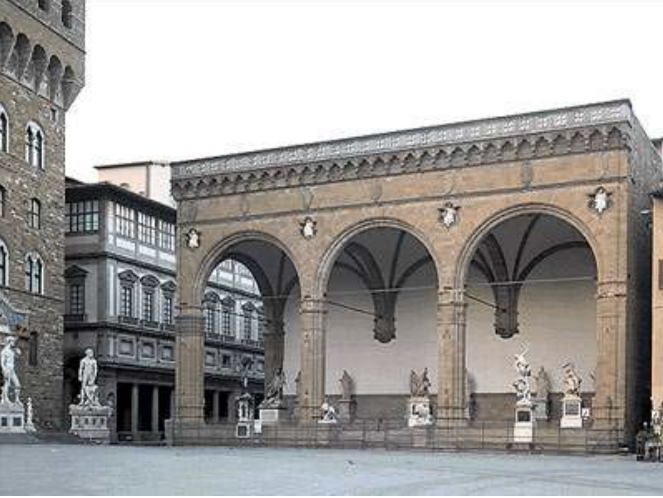 <p>Loggia della Signoria</p>