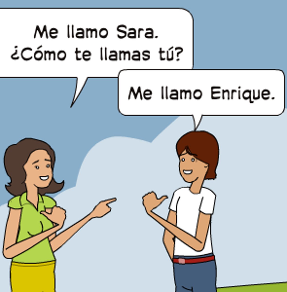 <p>what is your name? my name is Carlos</p>