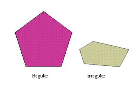 <p>2 dimensional shape - 1 face - 5 sides - 5 vertices</p>