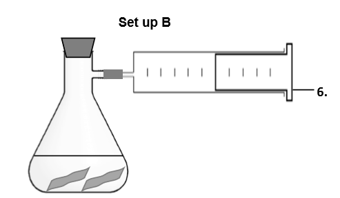 <p>What do you think is the purpose of this set up? Is there another way to achieve this purpose? (_ and _ _ of gas. _ _ _ method is another way to _<em> </em>the _ of gas produced if the gas is _<em> </em>in _.)</p>