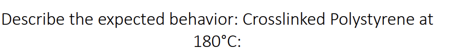 <p>Tg of PS = 100 deg C and Tm = 240 deg C</p>