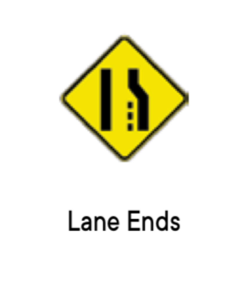<p>Warning signs </p>