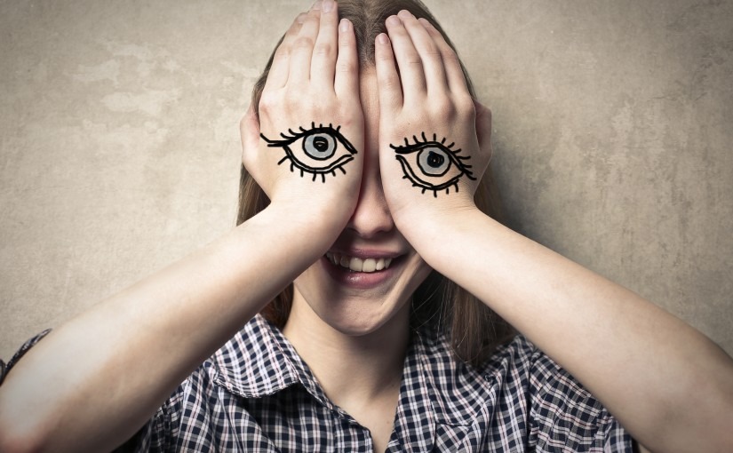 <p>turn a blind eye</p>