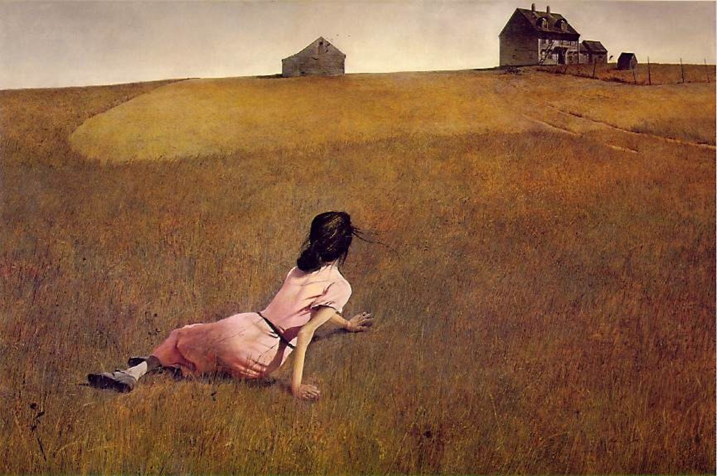 <p>спустошення; пустка.</p><p>Great emptiness or loneliness.</p><p>Example: "The war left behind ______."</p><p>Collocations: complete ______, sense of ______.</p>
