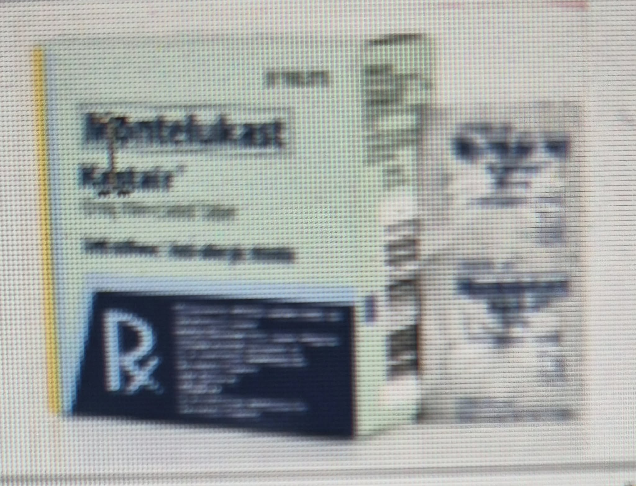 <p>Generic Name: (_______)</p><p>Brand Name: (_________)</p><p>Company: (___________)</p>