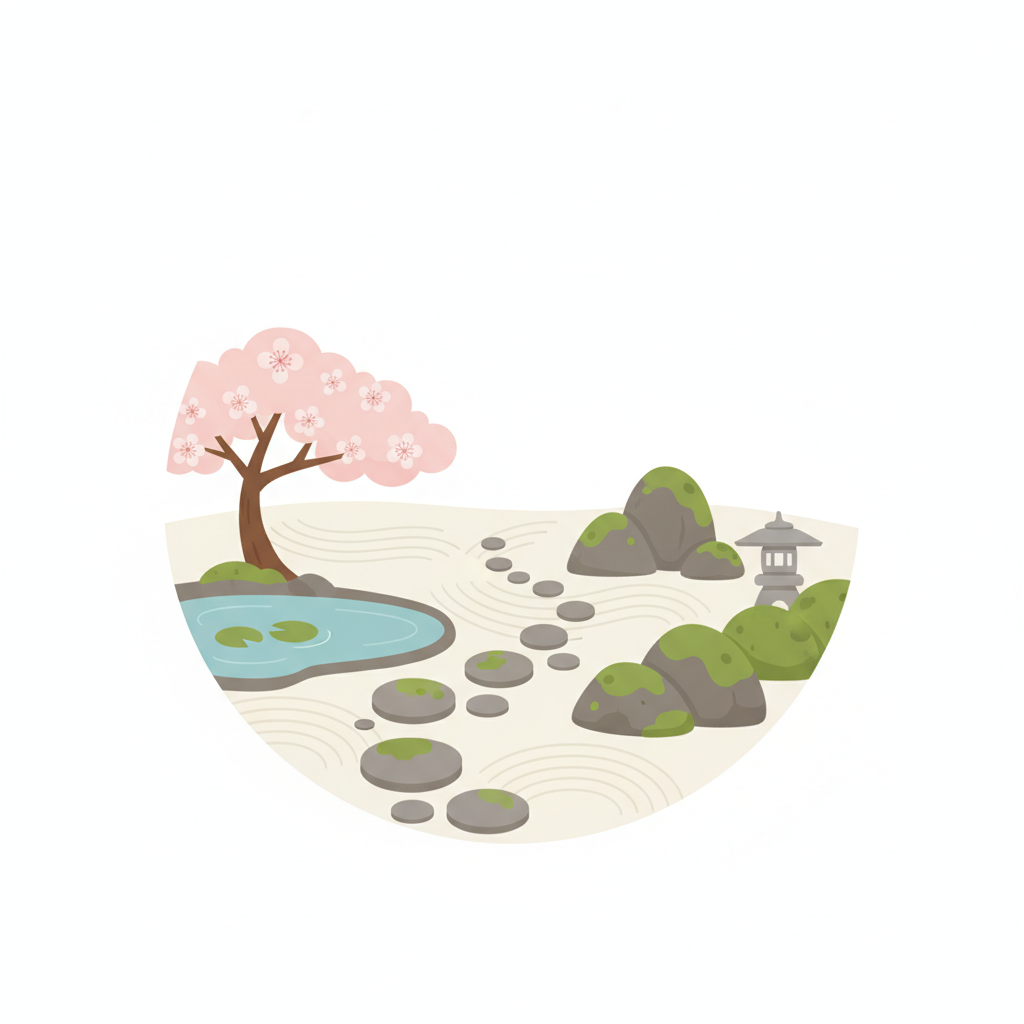 <p>vườn<br><br>いえににわがあります。</p>
