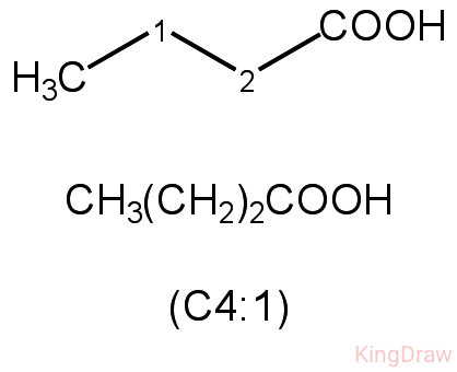 <p><span data-name="dna" data-type="emoji">🧬</span><span data-name="test_tube" data-type="emoji">🧪</span> <em>kwas masłowy</em>: CH₃(CH₂)₂COOH (C4:0)</p>