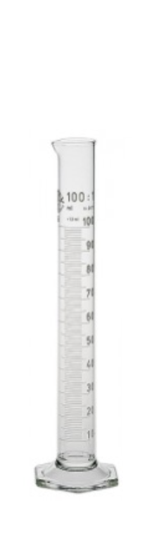 <p>Graduated cylinders (what is it used for, how is volume measured)</p>