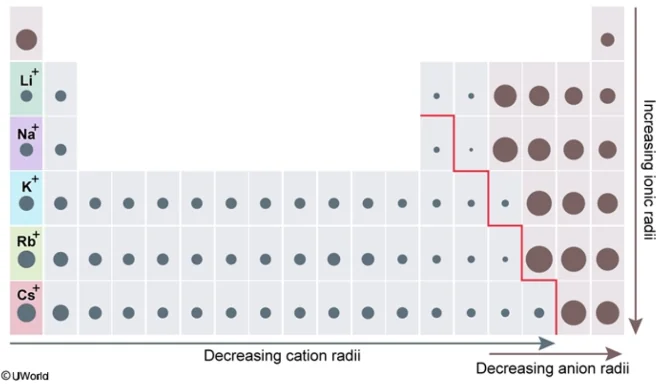 <p>Division between the metals and non metals</p>