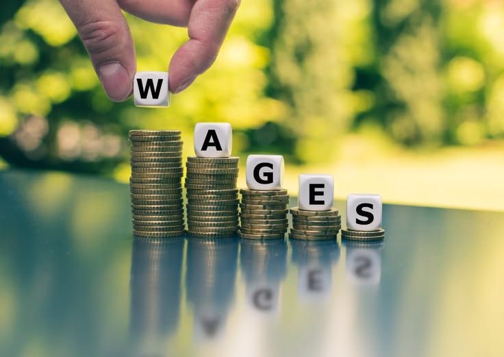 <p>wage </p>