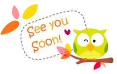 <p>See you soon!</p>