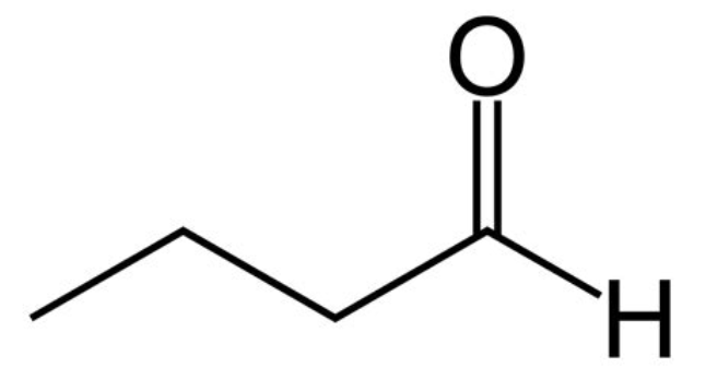 <p>butanal</p>
